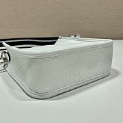 Prada Leather Mini Shoulder Bag White Size 19 x 20 x 6 cm - 5