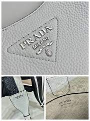 Prada Leather Mini Shoulder Bag White Size 19 x 20 x 6 cm - 2