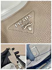 Prada Leather Mini Shoulder Bag Gray Size 19 x 20 x 6 cm - 2