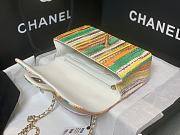 Chanel Flap Handle Bag 01 Size 20 x 14 x 7 cm - 6