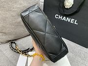 Chanel Flap Bag Lambskin Black Size 26 x 16 x 9 cm - 3