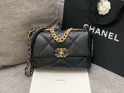 Chanel Flap Bag Lambskin Black Size 26 x 16 x 9 cm - 5