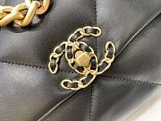 Chanel Flap Bag Lambskin Black Size 26 x 16 x 9 cm - 6