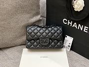 Chanel Flap Bag Full Black Size 20 cm - 1