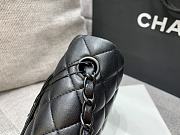 Chanel Flap Bag Full Black Size 20 cm - 6