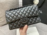 Chanel Flap Bag Full Black Size 25 cm - 6