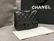 Chanel Flap Bag Full Black Size 17 cm - 2