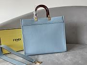 Fendi Sunshine Tote Bag Blue Size 36 x 17 x 31 cm - 5