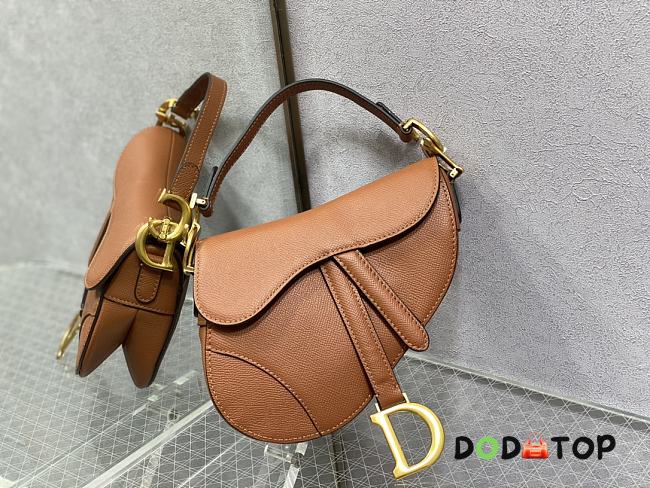 Dior Saddle Bag Brown Size 19.5 cm - 1