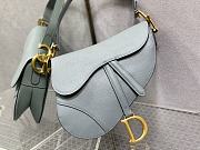 Dior Saddle Bag Grey Size 25.5 cm - 4