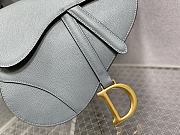 Dior Saddle Bag Grey Size 25.5 cm - 6