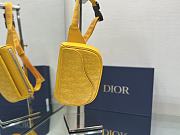 Dior Belt Bag Yellow Size 19 x 14 x 6 cm - 6