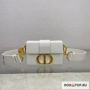Dior Shoulder Bag White Size 17.5 x 11.5 x 5 cm - 1