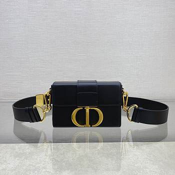 Dior Shoulder Bag Black Size 17.5 x 11.5 x 5 cm