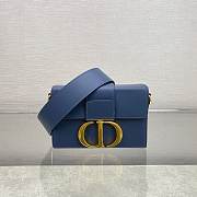 Dior Shoulder Bag Blue Size 17.5 x 11.5 x 5 cm - 1