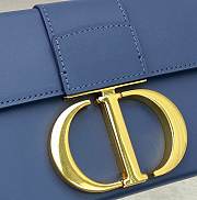 Dior Shoulder Bag Blue Size 17.5 x 11.5 x 5 cm - 6
