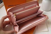 Louis Vuitton LV Zipper Pink Wallet Size 19.5 x 10.5 x 2.5cm - 5