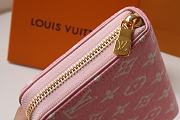 Louis Vuitton LV Zipper Pink Wallet Size 19.5 x 10.5 x 2.5cm - 4