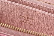 Louis Vuitton LV Zipper Pink Wallet Size 19.5 x 10.5 x 2.5cm - 2