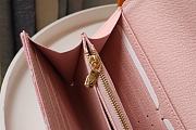 Louis Vuitton LV Sarah Pink Wallet Size 19.5 x 10.5 x 2 cm - 6