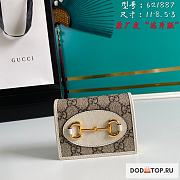 Gucci Horsebit 1955 Card Case Wallet Size 11 x 8.5 x 3 cm - 1
