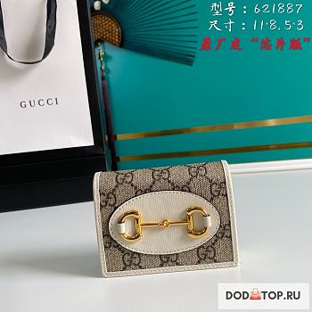 Gucci Horsebit 1955 Card Case Wallet Size 11 x 8.5 x 3 cm