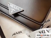 Prada Shoulder Bag Black 1BD321 Size 24 x 15 x 6 cm - 4