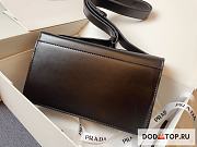 Prada Shoulder Bag Black 1BD321 Size 24 x 15 x 6 cm - 2