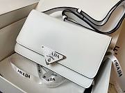 Prada Shoulder Bag White 1BD321 Size 24 x 15 x 6 cm - 1
