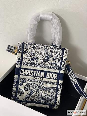 Dior Book Tote Mini Size 13.5 x 5 x 18 cm