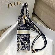 Dior Book Tote Mini 04 Size 13.5 x 5 x 18 cm - 5