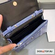 Balenciaga Hourglass Wallet On Chain Size 19 x 12 x 5 cm - 2