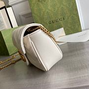 Gucci Marmont Nano White Size 16.5 x 10 x 5 cm - 2