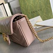 Gucci Marmont Nano Pink Size 16.5 x 10 x 5 cm - 6