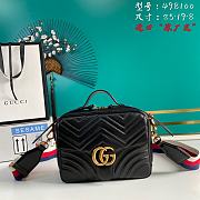 Gucci GG Marmont Shoulder Black Size 25 x 19 x 8 cm - 1