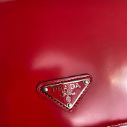 Prada Shoulder Red Bag 1BD308 Size 21 x 15 x 6 cm - 2