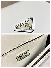 Prada Shoulder White Bag 1BD308 Size 21 x 15 x 6 cm - 2