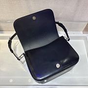 Prada Shoulder Black Bag 1BD308 Size 21 x 15 x 6 cm - 2
