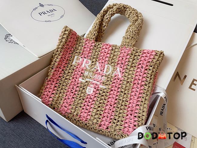 Prada Raffia Straw Tote 02 Size 24 x 8 x 24 cm - 1