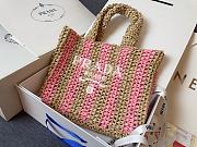 Prada Raffia Straw Tote 02 Size 24 x 8 x 24 cm - 1