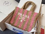 Prada Raffia Straw Tote 02 Size 24 x 8 x 24 cm - 3