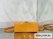 Balenciaga Hourglass Yellow Bag Size 23 x 10 x 14 cm - 6
