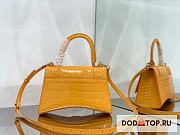 Balenciaga Hourglass Yellow Bag Size 23 x 10 x 14 cm - 5