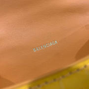 Balenciaga Hourglass Yellow Bag Small Size 19 x 8 x 21 cm - 3