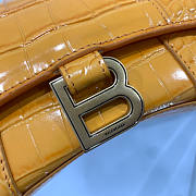 Balenciaga Hourglass Yellow Bag Small Size 19 x 8 x 21 cm - 2