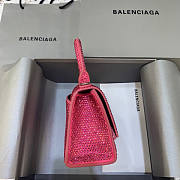 Balenciaga Hourglass Bling Pink Size 23 x 10 x 14 cm - 6