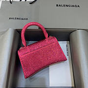 Balenciaga Hourglass Bling Pink Size 23 x 10 x 14 cm - 5