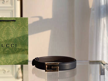 Gucci Reversible Belt With Square G Buckle 3.5 cm