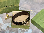 Gucci Reversible Belt With Square G Buckle 3.5 cm - 2