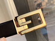 Gucci Reversible Belt With Square G Buckle 3.5 cm - 4